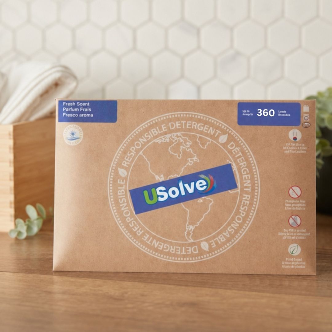 USolve, jusqu'à 360 Brassées, Parfum Frais, 180 bandelettes